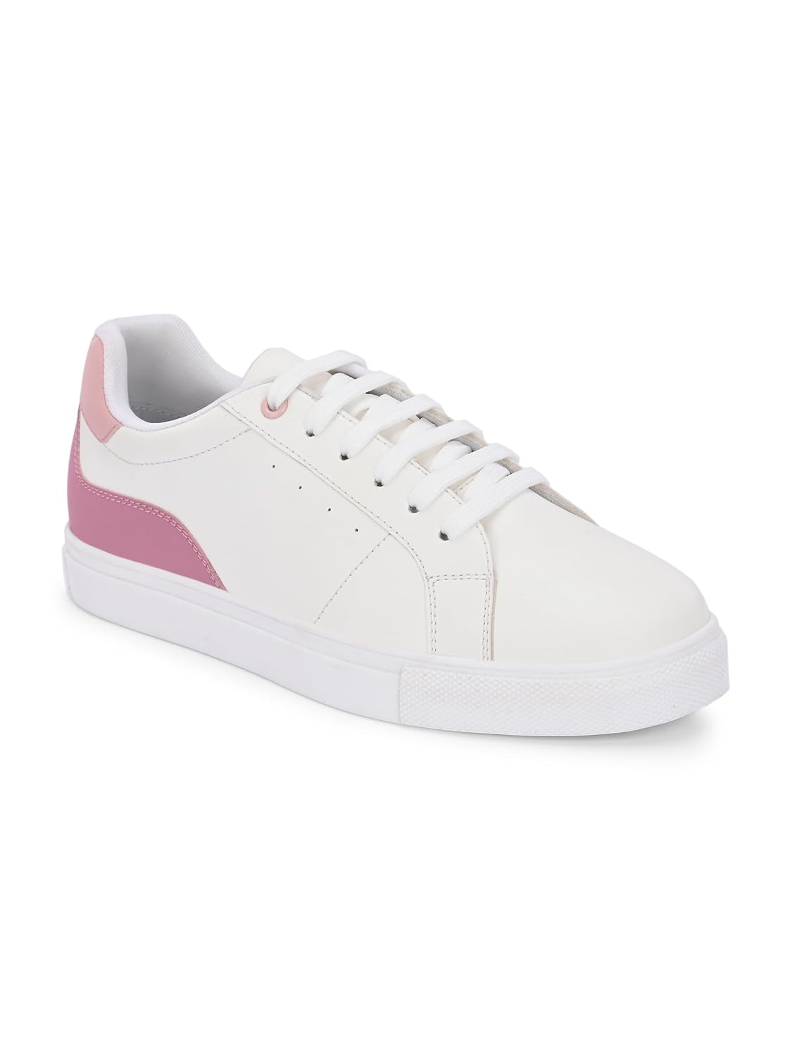 Centrino Women Casual Shoes | Colorblock Sneakers with Ultra Soft Cushion Lace-Up Shoes All-Day Comfort | Trendy & Lightweight Design | Low Top Flat Sole(7611)
