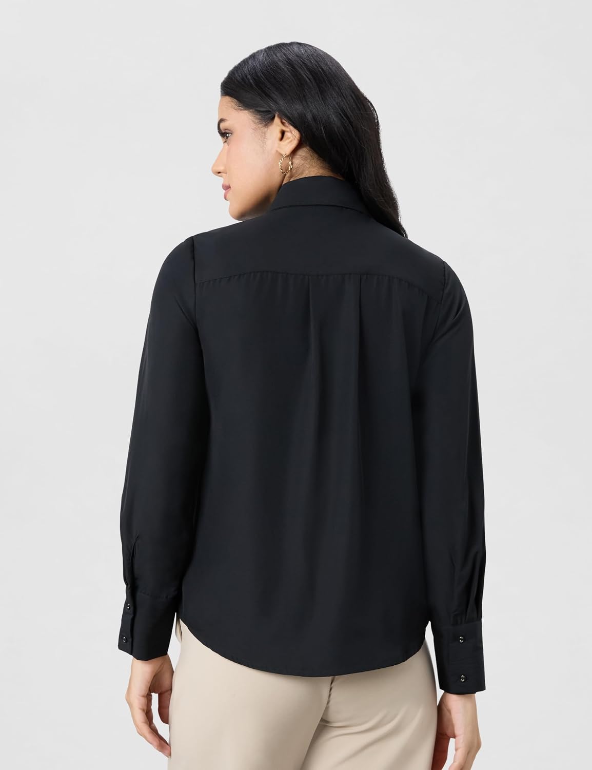 Symbol Premium Women's Soft Formal Shirt (Button Down | Regular Fit | Desk-to-Dinner) (Available in Plus Sizes)