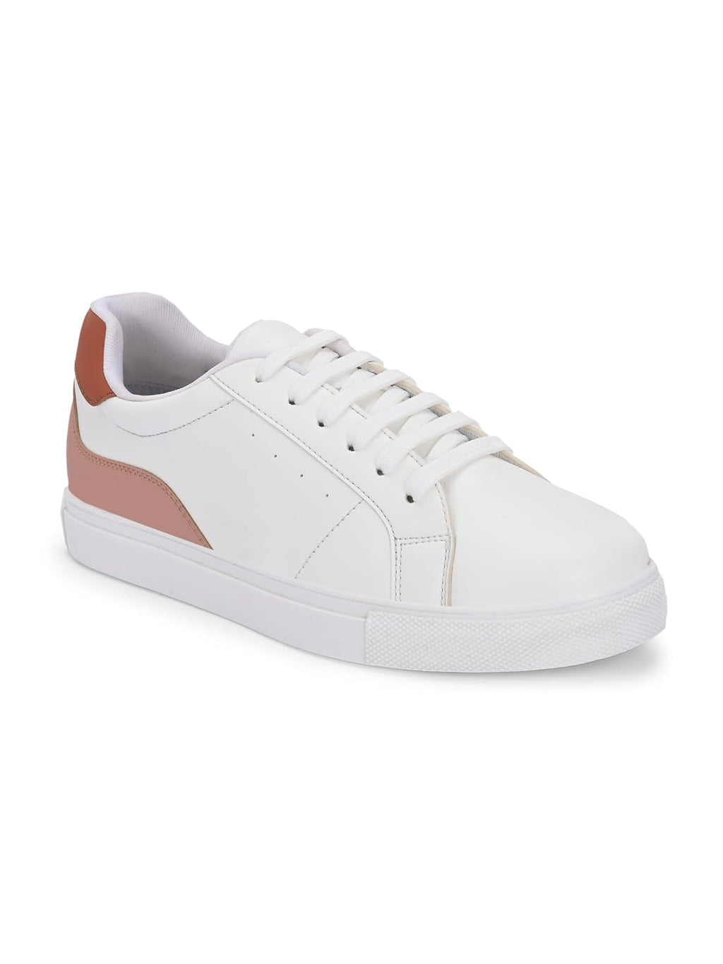 Centrino Women Casual Shoes | Colorblock Sneakers with Ultra Soft Cushion Lace-Up Shoes All-Day Comfort | Trendy & Lightweight Design | Low Top Flat Sole(7611)