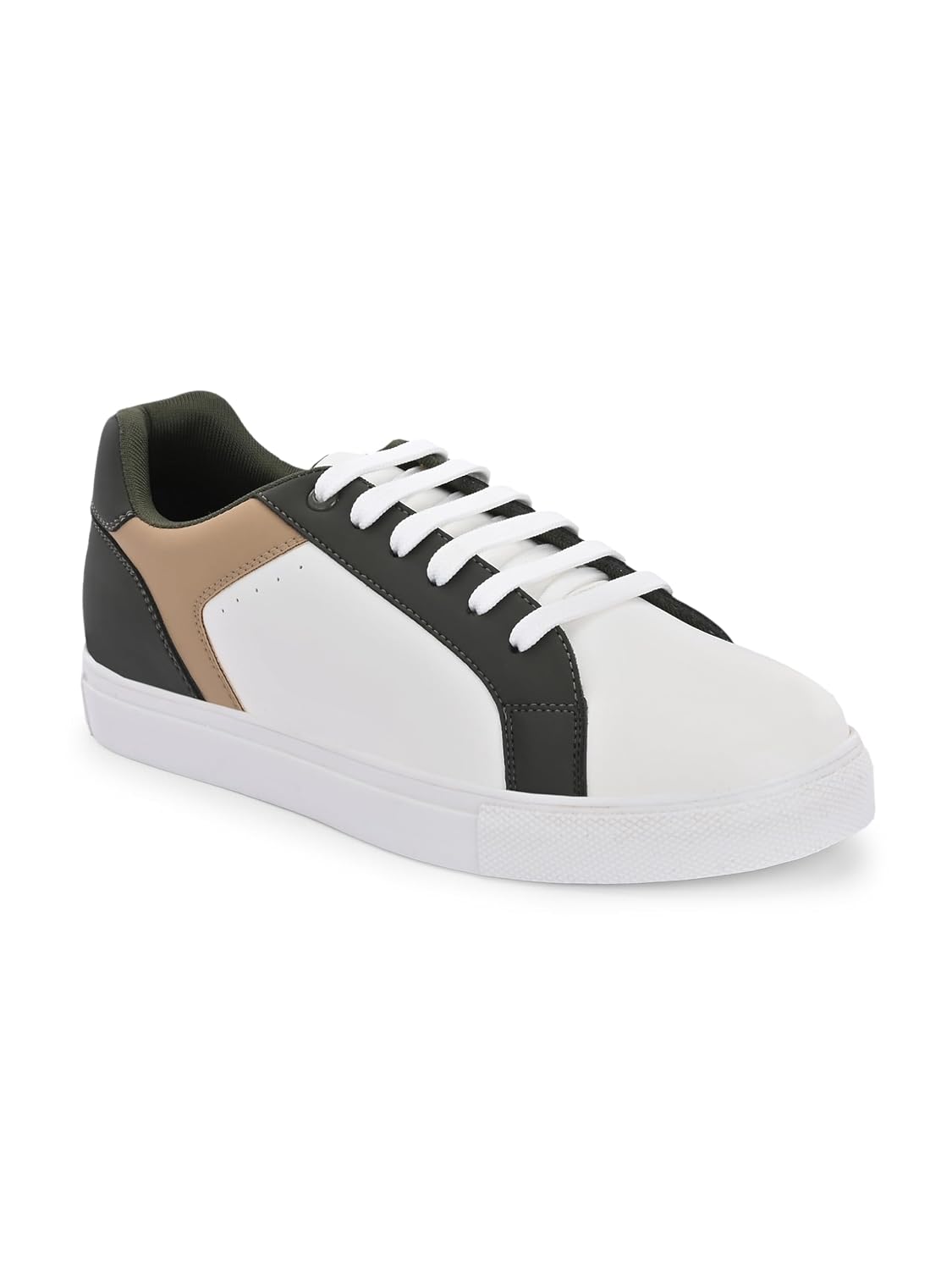 Centrino Women Casual Shoes | Colorblock Sneakers with Ultra Soft Cushion Lace-Up Shoes All-Day Comfort | Trendy & Lightweight Design | Low Top Flat Sole(7611)
