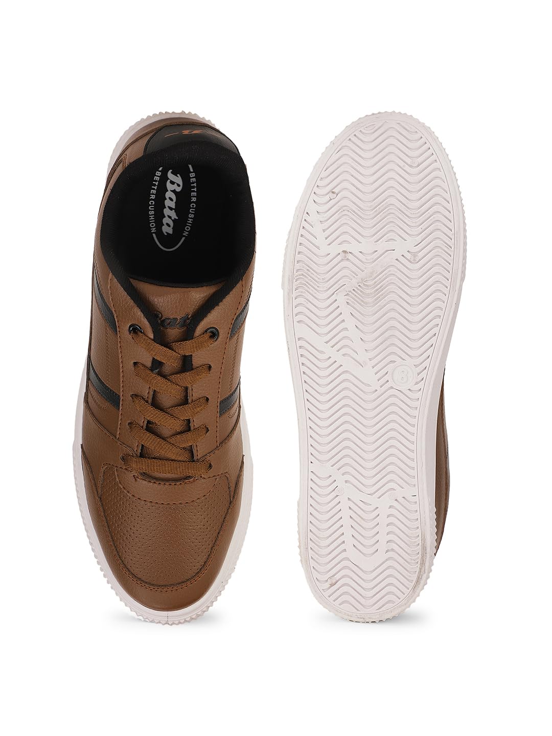 Bata 8514 Zion E Browncasual Sneakers Sport Shoes for Mens | Ideal for Everyday wear |Running| Walking | Regular wear Shoes |Latest Urban Footwear.