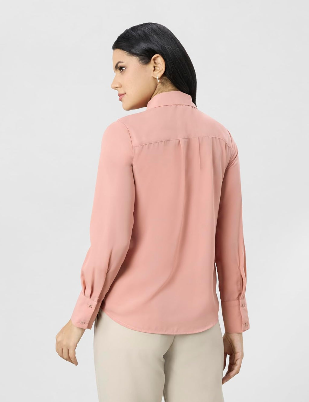Symbol Premium Women's Soft Formal Shirt (Button Down | Regular Fit | Desk-to-Dinner) (Available in Plus Sizes)