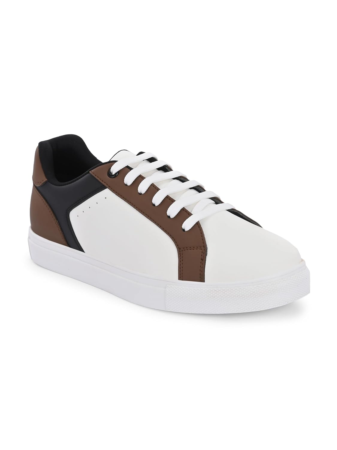 Centrino Women Casual Shoes | Colorblock Sneakers with Ultra Soft Cushion Lace-Up Shoes All-Day Comfort | Trendy & Lightweight Design | Low Top Flat Sole(7611)