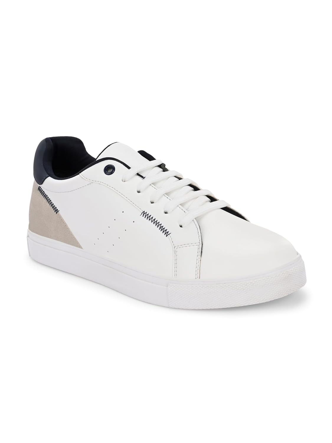 Centrino Women Casual Shoes | Colorblock Sneakers with Ultra Soft Cushion Lace-Up Shoes All-Day Comfort | Trendy & Lightweight Design | Low Top Flat Sole(7611)