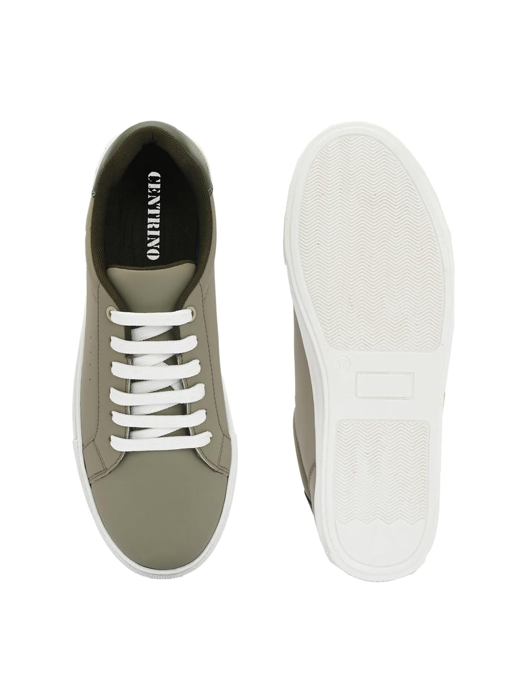 Centrino Women Casual Shoes | Colorblock Sneakers with Ultra Soft Cushion Lace-Up Shoes All-Day Comfort | Trendy & Lightweight Design | Low Top Flat Sole(7611)