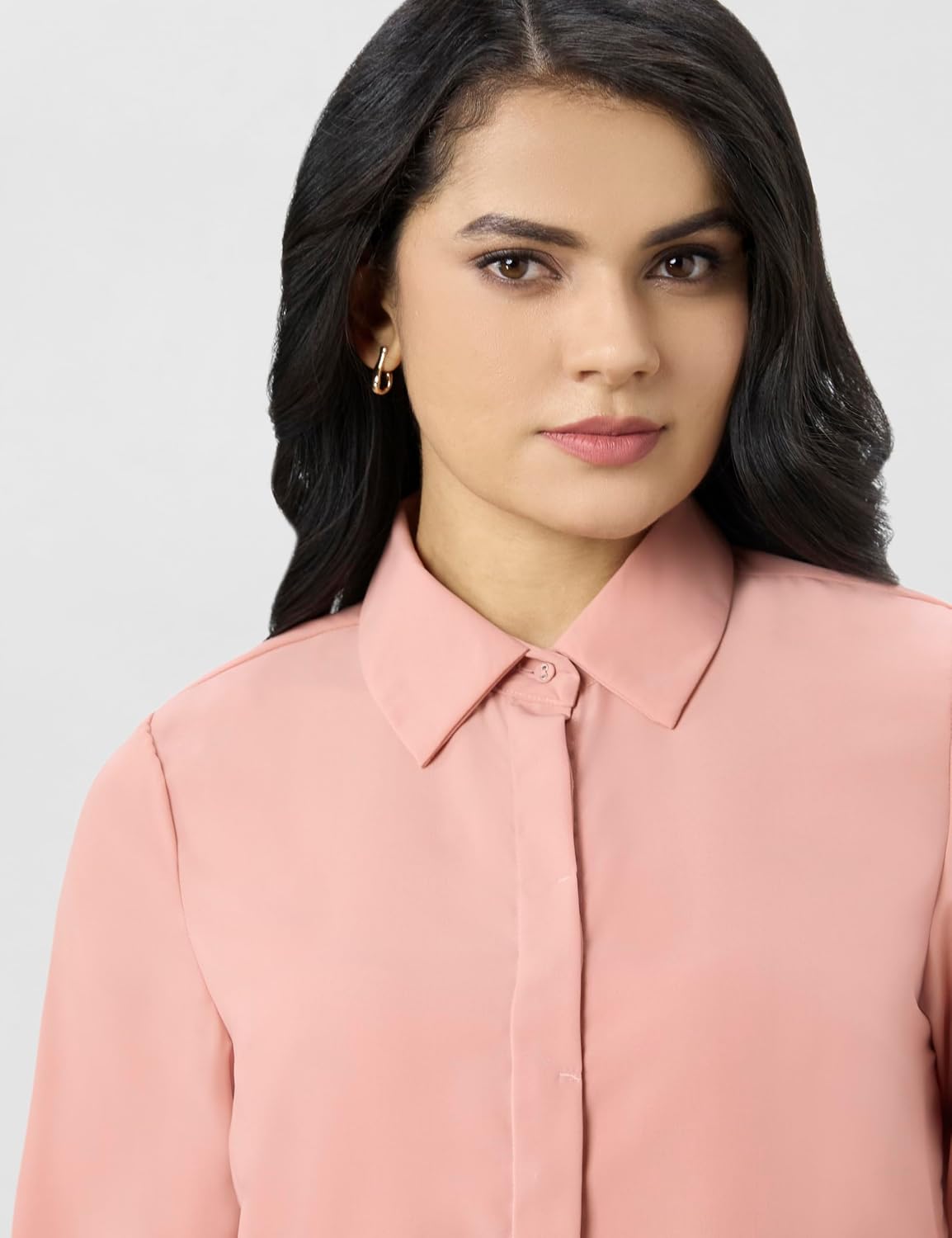 Symbol Premium Women's Soft Formal Shirt (Button Down | Regular Fit | Desk-to-Dinner) (Available in Plus Sizes)