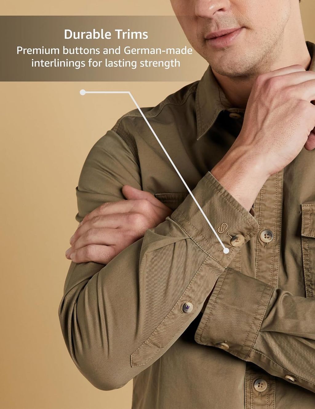 Symbol Premium Men Long Sleeve Casual Washed Cotton Twill Shirt (Regular Fit)